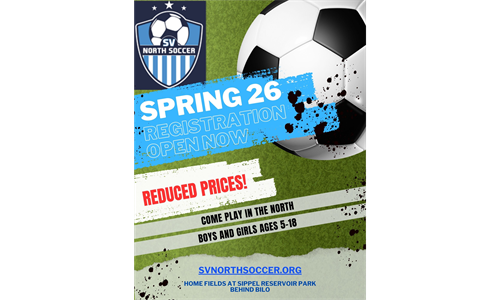 Spring Soccer Registration Open
